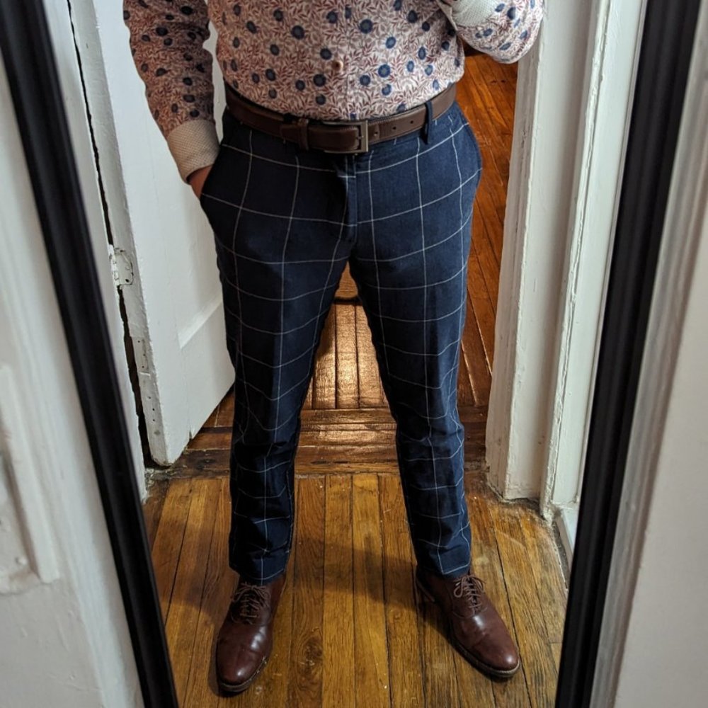 Original Penguin - Plaid Dress Pants (US 28W, 32L)